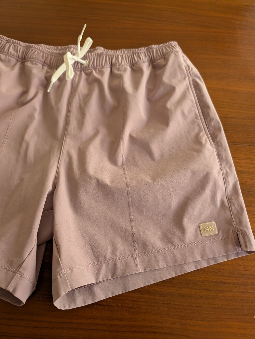 Rhone R&R Swim Trunks Lavender Color 5.5" Shorts Pre Owned Missing Size Tag - Picture 3 of 7